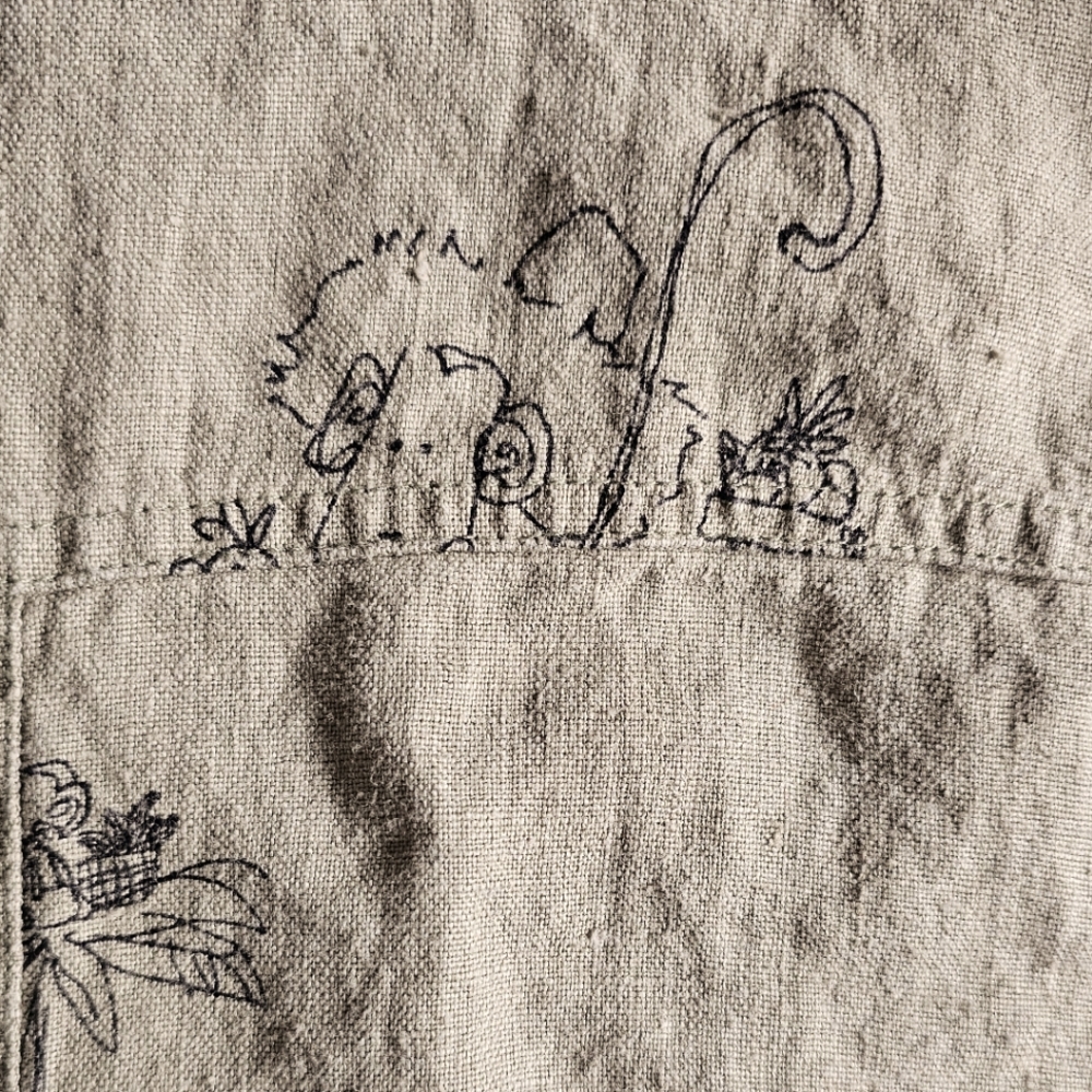 Chico's Top, Size 1, Monkey Print - image 1